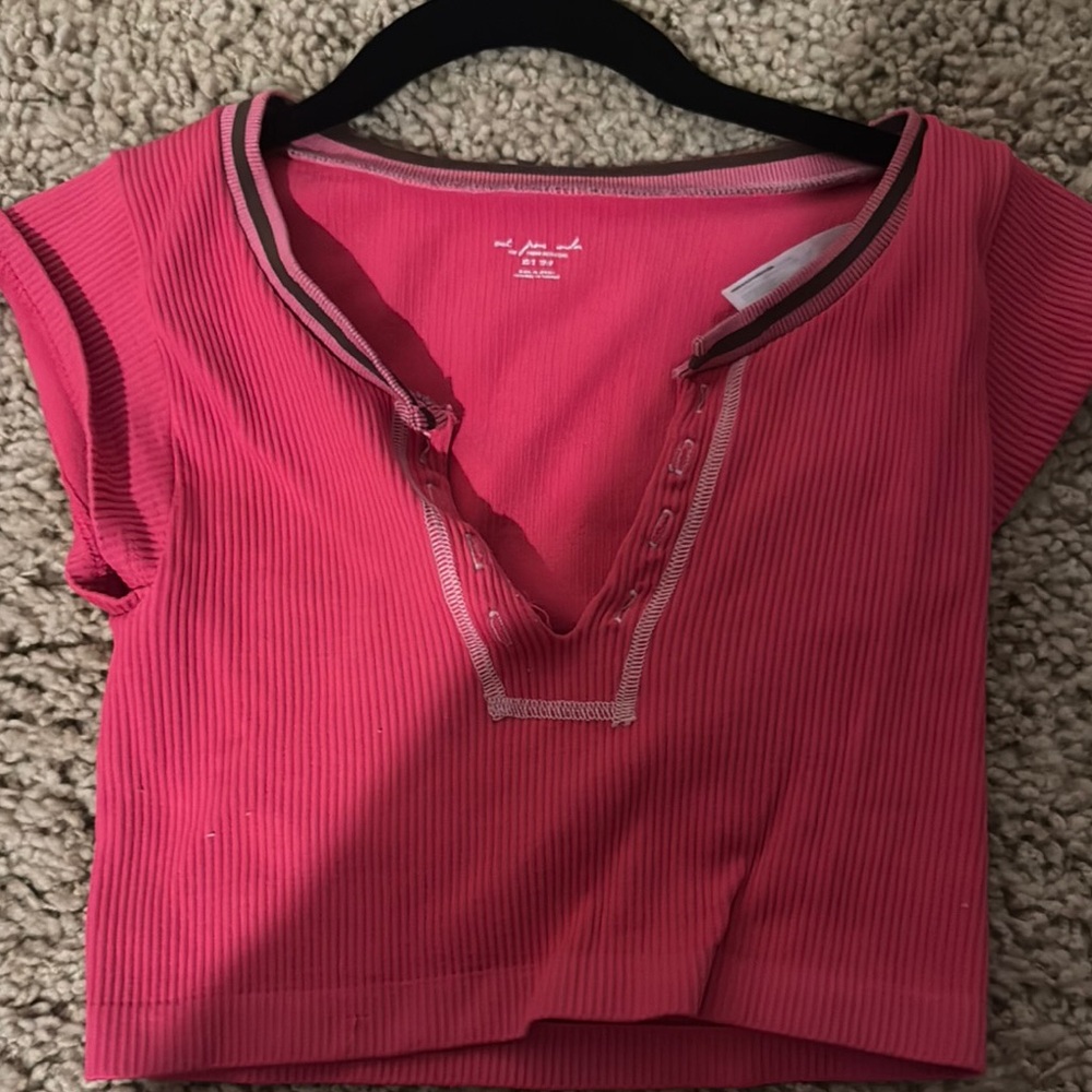 Urban Outfitters Go for Gold tank top- pink